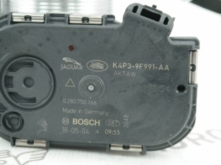заслонка дроссельная, ориг. номер K4P39F991AA, JDE39713, LR109395, Land Rover Range Rover 4 2012-2017