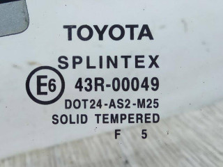 стекло двери передней левой, ориг. номер 43R00049, Toyota Carina E 1 поколение T190 1992-1998