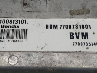 блок управления двигателем, ориг. номер BENDIX, 7700735140, BVM, HOM7700731801, S100813101G, Renault 19 2 поколение 1992-2000
