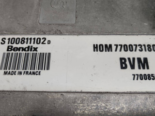 блок управления двигателем, ориг. номер HOM7700731802, 7700859511, S100811102D, Renault 21 1 поколение 1986-1989