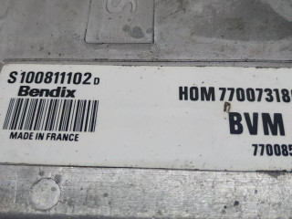 блок управления двигателем, ориг. номер HOM7700731802, 7700859511, S100811102D, Renault 21 1 поколение 1986-1989