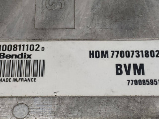 блок управления двигателем, ориг. номер HOM7700731802, 7700859511, S100811102D, Renault 21 1 поколение 1986-1989