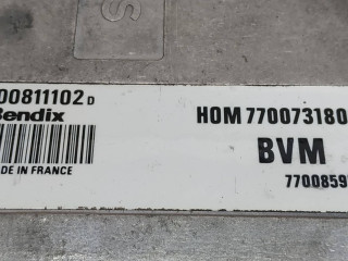 блок управления двигателем, ориг. номер HOM7700731802, 7700859511, S100811102D, Renault 21 1 поколение [рестайлинг] 1989-1995