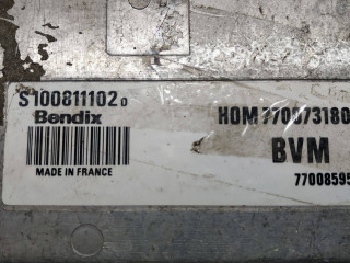 блок управления двигателем, ориг. номер HOM7700731802, 7700859511, S100811102D, Renault 21 1 поколение 1986-1989