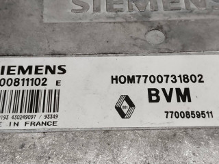 блок управления двигателем, ориг. номер HOM7700731802, 7700859511, S100811102E, Renault 19 2 поколение 1992-2000