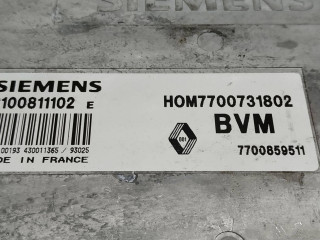 блок управления двигателем, ориг. номер HOM7700731802, 7700859511, S100811102E, Renault 21 1 поколение 1986-1989