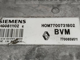 блок управления двигателем, ориг. номер HOM7700731802, 7700859511, S100811102E, Renault 21 1 поколение 1986-1989