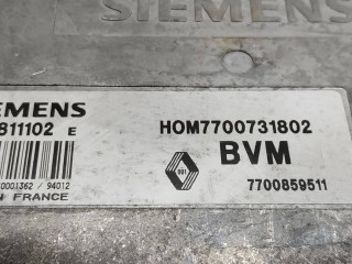 блок управления двигателем, ориг. номер HOM7700731802, 7700859511, S100811102E, Renault 19 1 поколение 1988-1992