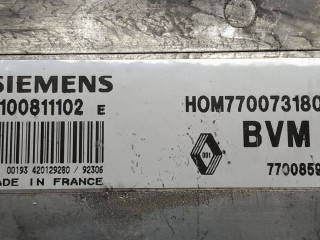 блок управления двигателем, ориг. номер HOM7700731802, 7700859511, S100811102E, Renault 5 2 поколение 1984-2002