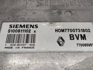 блок управления двигателем, ориг. номер HOM7700731802, 7700859511, S100811102E, Renault 19 2 поколение 1992-2000