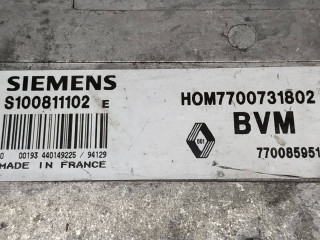 блок управления двигателем, ориг. номер HOM7700731802, 7700859511, S100811102E, Renault 19 2 поколение 1992-2000