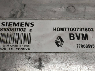 блок управления двигателем, ориг. номер HOM7700731802, 7700859511, S100811102E, Renault 19 1 поколение 1988-1992