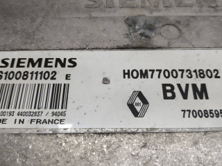 блок управления двигателем, ориг. номер HOM7700731802, 7700859511, S100811102E, Renault 21 1 поколение 1986-1989