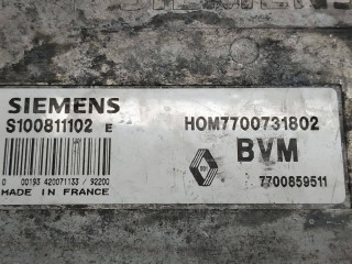 блок управления двигателем, ориг. номер HOM7700731802, 7700859511, S100811102E, Renault 5 2 поколение 1984-2002