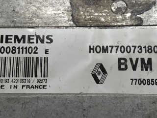 блок управления двигателем, ориг. номер HOM7700731802, 7700859511, S100811102E, Renault 21 1 поколение 1986-1989
