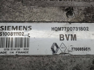 блок управления двигателем, ориг. номер S100811102F, HOM7700731802, 7700859511, Renault 21 1 поколение 1986-1989