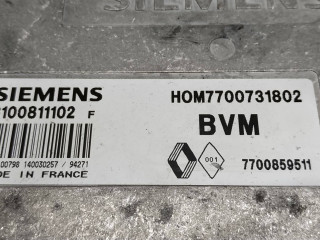 блок управления двигателем, ориг. номер S100811102F, HOM7700731802, 7700859511, Renault 5 2 поколение 1984-2002
