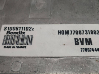 блок управления двигателем, ориг. номер HOM7700731802, 7700744410, S100811102C, Renault 19 2 поколение 1992-2000