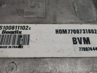 блок управления двигателем, ориг. номер HOM7700731802, 7700744410, S100811102C, Renault 19 1 поколение 1988-1992