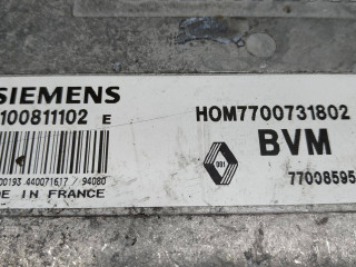 блок управления двигателем, ориг. номер SIEMENS, HOM7700731802, 7700859511, BVM, S100811102E, Renault 21 1 поколение 1986-1989