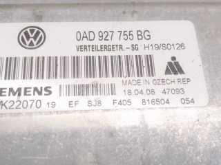 блок управления раздаточной коробки, ориг. номер SIEMENS, 5WK22070, 0AD927755BG, Volkswagen Touareg 1 поколение [рестайлинг] 2006-2010