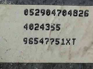 зеркало салона, ориг. номер 96547751XT, 052904704826, Peugeot 307 1 поколение 2001-2005