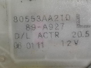 замок двери передней левой, ориг. номер 80553AA210, Nissan X-Trail T30 2000-2004