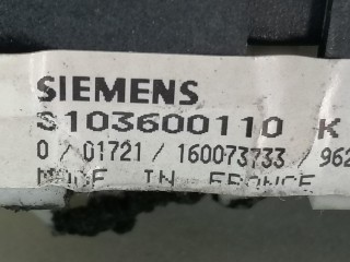 блок комфорта, ориг. номер S103600110K, Renault Megane 1 поколение 1995-1999