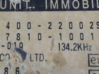 блок иммобилайзера, ориг. номер 347810-1001, 95400-22002, Hyundai Accent 1 поколение [рестайлинг] 1997-2000