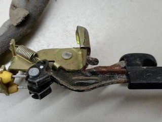 ручка открывания багажника, Hyundai Accent 1 поколение [рестайлинг] 1997-2000