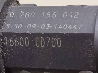 форсунка топливная, ориг. номер 0280158042, 166CD700, Infiniti G35 3 поколение 2002-2007