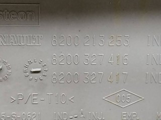 консоль салона, ориг. номер 8200213253, 8200327416, 8200327417, Renault Modus 1 поколение 2004-2007