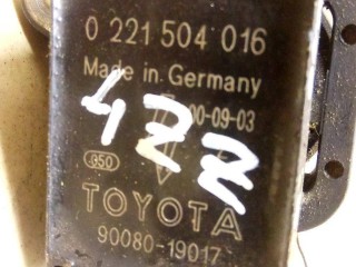 Наконечник свечной, ориг. номер 0221504016, 90080-19017, Toyota Corolla 8 поколение E110 [рестайлинг] 1999-2002