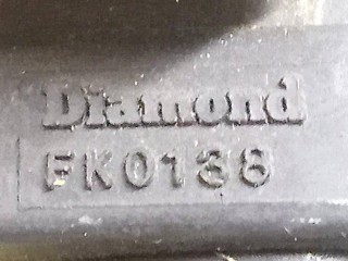 Наконечник свечной, ориг. номер FK0138, DIAMOND, Mitsubishi Pajero 2 поколение [рестайлинг] 1997-2004