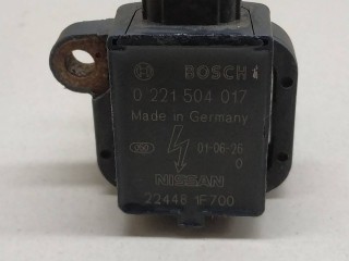 Наконечник свечной, ориг. номер 0221504017, 22448-1F700, Nissan Micra K11 1992-2000