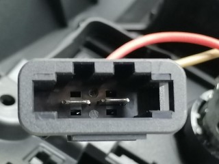 дефлектор обдува салона задний, ориг. номер 3C0864298BP, Volkswagen Passat B6 2005-2010