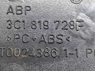 дефлектор обдува салона центральный, ориг. номер 3S1819728F, 3S2819728E, Volkswagen Passat B6 2005-2010
