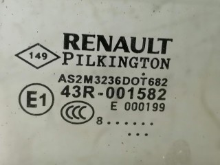 стекло двери задней правой, Renault Laguna 3 поколение 2007-2012