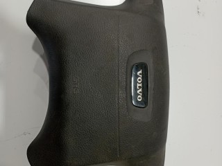 подушка безопасности водителя Volvo S40 1 поколение [рестайлинг] 2000-2004, левый руль, 30615523
