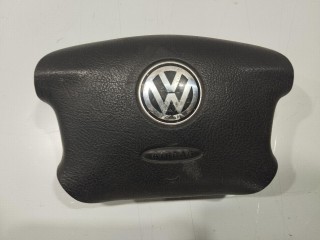 подушка безопасности водителя Volkswagen Passat B5 1996-2001, левый руль, 1J0880201AB