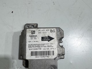 блок управления подушками безопасности Opel Zafira A 1999-2003, 330518650