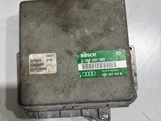 блок управления двигателем, ориг. номер 0281001185, 8A0907401B, Audi 80 B4 1991-1996