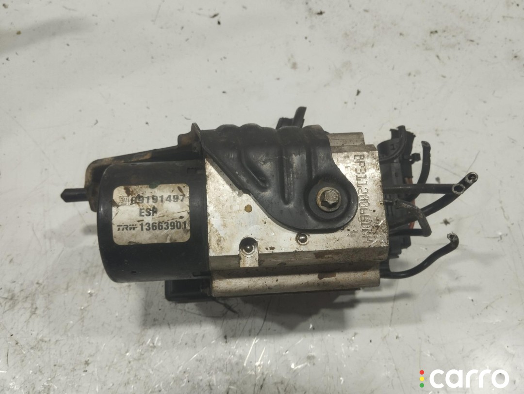 54084696A, 09191497 блок ABS Opel Vectra C - фото №2