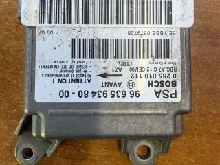 блок управления подушками безопасности, ориг. номер 9663593480-00, Peugeot 207 1 поколение 2006-2009