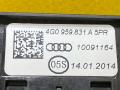 4G0959831A кнопка открытия багажника Audi Q7 4L [рестайлинг] 2014г. - фото №7