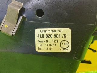 дефлектор обдува салона, ориг. номер 4L0820901T, Audi Q7 4L [рестайлинг] 2009-2015