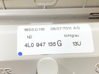 фонарь салона (плафон), ориг. номер 4L0947140, Audi Q7 4L [рестайлинг] 2009-2015