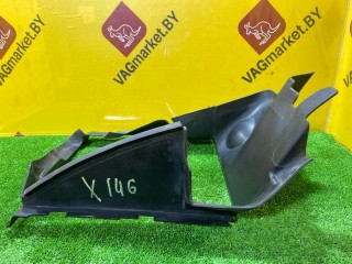 воздуховод интеркулера, ориг. номер 4L0117336F, Audi Q7 4L [рестайлинг] 2009-2015