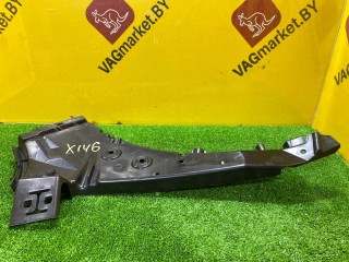 Кронштейн крепления бампера переднего, ориг. номер 4L0807284B, Audi Q7 4L [рестайлинг] 2009-2015