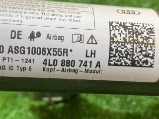 подушка безопасности боковая (шторка) левая, ориг. номер 4L0880741A, Audi Q7 4L 2005-2009